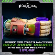 DISNEY PARKS BUZZ LIGHTYEAR GAUNTLET CUP LIGHT-UP HOLDER BRAND NEW SEALED BAG picture