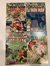 Iron Man Marvel 4 comic 151 FN/VF 152 VF/NM 153 FN/VF 154 VF/NM Stealth Armor picture