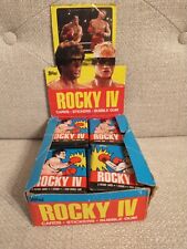 1985 Topps ROCKY IV Movie Trading Cards Unopened Wax Pack Vintage picture