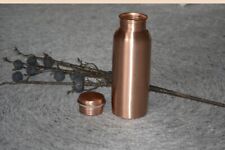 100% PURE COPPER NEW WATER BOTTLE YOGA AYURVEDA HEALTH BENEFITS 24oz picture