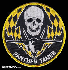 USAF 6th WEAPONS SQUADRON - PANTHER TAMER - Nellis AFB, NV - ORIGINAL VEL PATCH picture