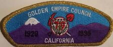 Golden Empire Council strip - 75th Diamond Jubilee - 1995 - BSA picture