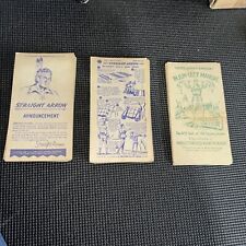 Nabisco Straight Arrow cards;  26 1949 Book 1; partial Book 2 (18) & 4(7)Partial picture