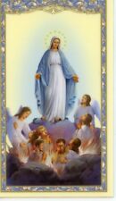 PRAYER FOR SOULS IN PURGATORY - Laminated  Holy Cards.  QUANTITY 25 CARDS picture