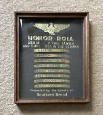 Honor Roll List Of Employees Presented By The Bakers Of Southern Bread Company picture