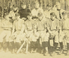 Rare c1907 RPPC Postcard Hauppauge Long Island Baseball Team New York NY NYC picture