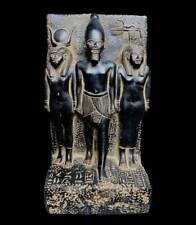 In a perfect scene Isis and Osiris and Nephthys standing with God Anubis picture