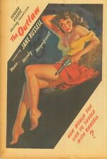 Sunday Pictorial Review June 23 1946. Jane Russell. The Outlaw. Marilyn Maxwell picture
