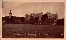 Vintage Postcard Oxford Spring House ME Maine 1913                         G-296 picture