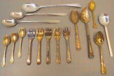 Vintage Silverware Unusual MIxed Lot Estate Utensils Odd Spoons forks GA picture