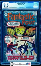 FANTASTIC FOUR 8 CGC 8.5 DOUBLE KEY 1st APPEARs 11/62 💎 ALSO SEE OUR 5.0 to 9.0 picture
