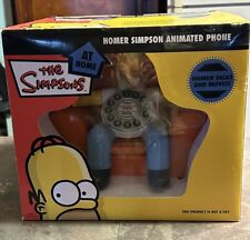 The Simpsons At Home Homer Talking Animated Motion Telephone - In Box picture