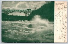 Postcard Whirlpool Rapids, Niagara Falls, New York Posted 1910 picture