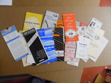 c.1940-1961 Record Catalog Brochure Lot 25 pieces Many Obscure Companies Vintage picture