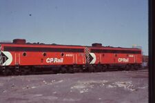 Duplicate Railroad Train Slide Canadian Pacific F-7-13 #4433 05/1972 Quebec  picture