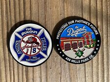 Cary Station 8 Fire Dept. Challenge Coin “The Dugout”. Blue Shield picture