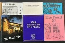 1985-89 FLORIDA DELTA CHAPTER PI LAMBDA PHI YEARBOOK/PROGRAM LOT OF 6 (AA) 5122B picture