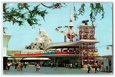 1968 Disneyland Tommorowland Soaring Rocket Jets Anaheim California CA Postcard picture