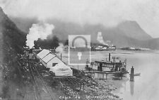 Railroad Train Camp 55 Copper River Cordova Alaska AK - 4x6 Reprint picture