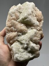 2LBS 7.5oz Zeolite Cluster Green Apophyllite and Peachy Stilbite A2 picture