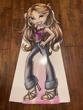 RARE Bratz Cardboard Standup Display 39” Tall Never Used picture