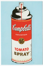 MR BRAINWASH CAMPBELLS SPRAY CAN PROMOTIONAL POST CARD PRINT SHOW CARD warhol picture