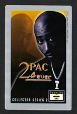 1998 Tupac 2PAC Shakur Collector Series 2 Spotlite AWA Corp Blank Back Sticker picture