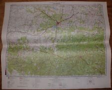 Authentic Rare Soviet Army Military Topographic Map San Angelo, Texas, USA picture