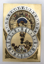 CHRISTIAAN HUYGENS Calendar Triple Chimes Planetarium Bracket Clock Movement picture