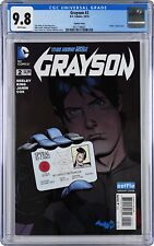 Grayson #2 CGC 9.8 (Oct 2014, DC) Tim Seeley Story Robinson Selfie Variant Cover picture