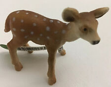 Schleich White Tail Deer Fawn Spotted Figure 2002 Animal 14256 Tag picture