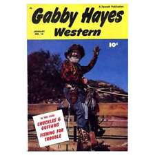Gabby Hayes Western #14 in Very Good minus condition. Fawcett comics [e picture