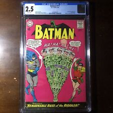 Batman #171 (1965) - 1st Silver Age Riddler - CGC 2.5 picture