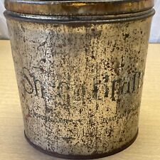 Vintage Rare Dept Of Agriculture Tin 5 Pounds Sheep Brains Advertising Container picture