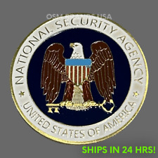 NSA US National Security Agency DOD Challenge Coin IN STOCK-SHIPS IN 24HRS picture