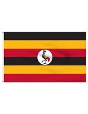 Uganda 3' x 5' Indoor Polyester Flag picture