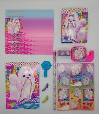 Vintage 90s Lisa Frank Princess Puppy With Pearl Maltese Dog White Stationary picture