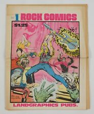 Rock Comics #1 Landgraphics July/August 1979 Neal Adams Thor newspaper size picture