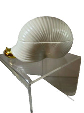 D'Arte Agostinelli Porcelain hand painted Snail Trinket Box Italy gold jewelry picture