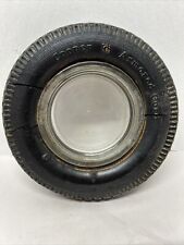 Vintage Cooper Tires Armored Cord Ashtray, Cracked And Dry picture