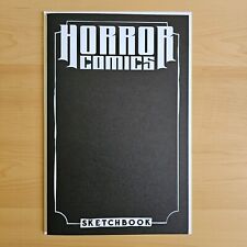 Blank Sketch Cover Horror Comics Sketchbook Black #1 Antarctic Press 2020 NM+ picture