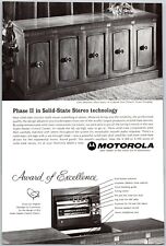 1966 Motorola Solid State Stereo Phase II Auto Master Control Center Print Ad picture