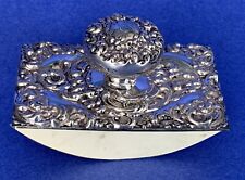 ANTIQUE-UNGER BROS.-STERLING SILVER-ROCOCO-REPOUSSE-INK BLOTTER-EXCELLENT picture