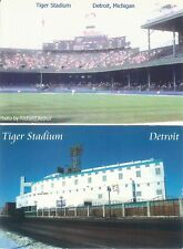 (2) Privately Produced Tiger Stadium Postcards - Former Home of Detroit Tigers picture