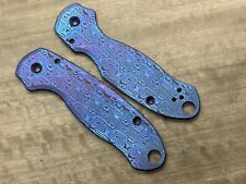 Dama AEGR Flamed Titanium Scales for Spyderco Para 3 picture