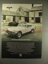 1975 MG Midget Car Ad - The Affordable Legend, NICE picture