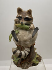 MARURI USA  Raccoon by WD Gaither 1983 Limited Edition 046/ 1200 Porcelain picture