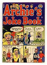 Archie's Joke Book #2 VG 4.0 1953 picture