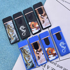 Electric Touch Sensor Cool Lighter USB Windproof lighters Smoking Accessorizo picture