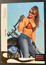 #40 Sexy Biker Chick at Sturgis - 2004 American Biker Trading Card - MINT picture